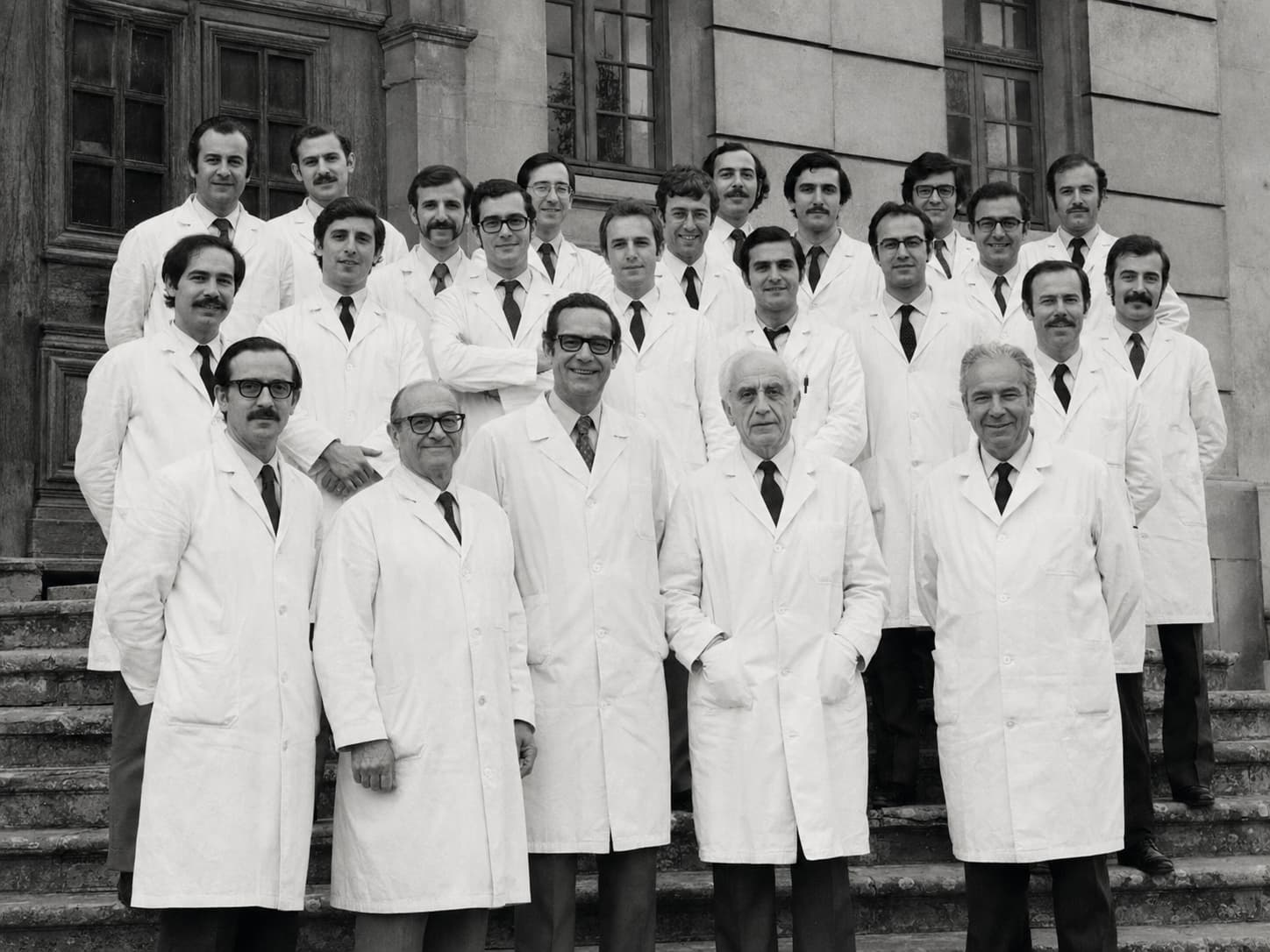 Archival medical research photograph